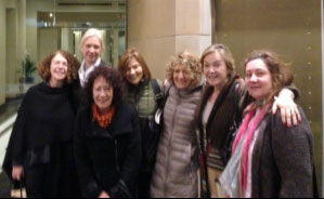 Marianne Kennedy, Annette Conradi, Margie Chodos, Ludmila Kopel, Susie Orbach, Mary Bayles and Louise Hird